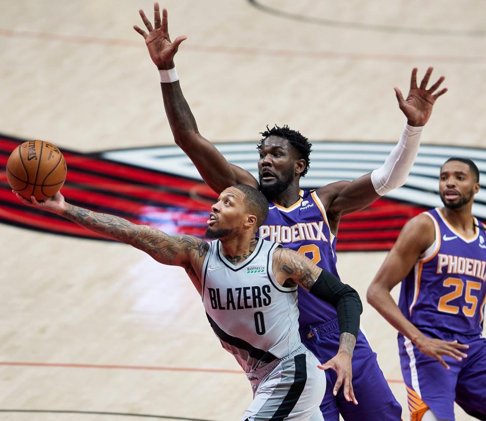 The trade involving Damian Lillard and Deandre Ayton has shaken up 2023-24 NBA Championship odds.