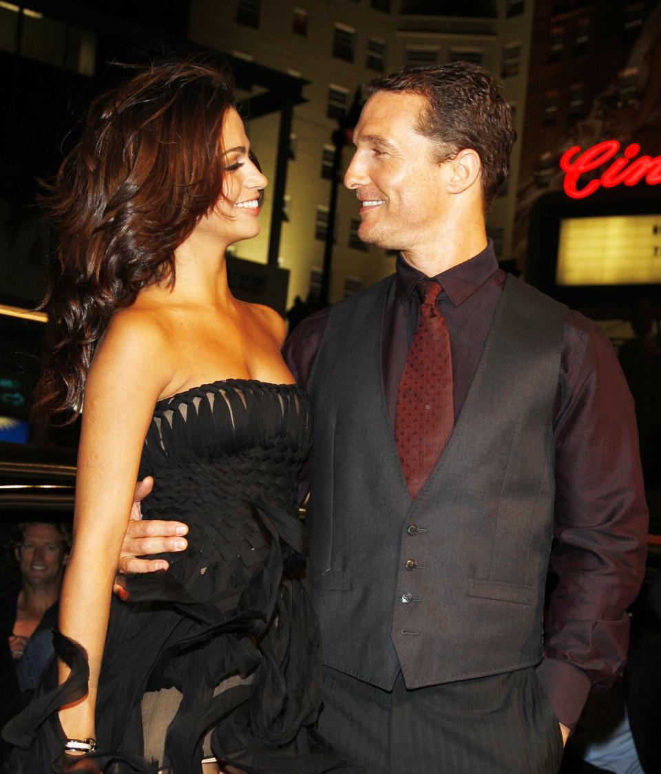 Matthew and Camila in January 2008