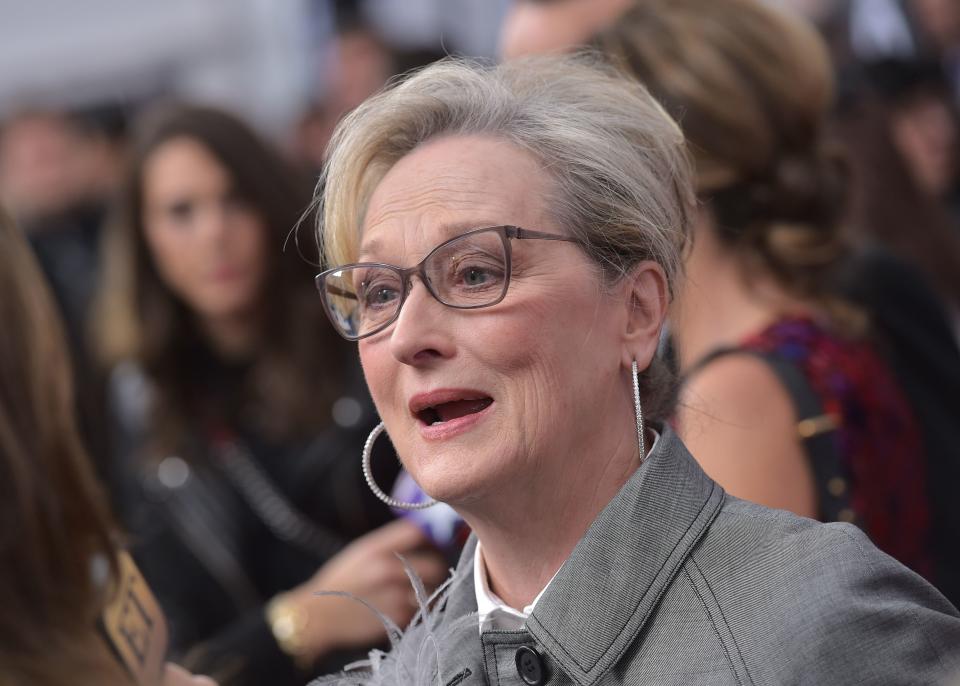 Meryl Streep told an outlet she wouldn't talk about reports of a planned protest at the Golden Globes. (Photo: MANDEL NGAN via Getty Images)