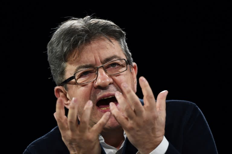 Jean-Luc Melenchon has soared in the polls in recent weeks