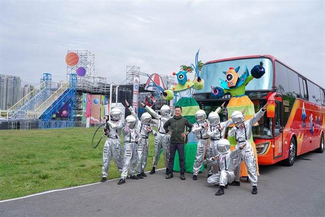 2022年新竹市兒童藝術節在新竹左岸打造「風的運動場」。（本報資料照）