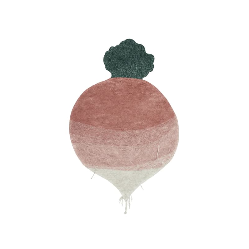 Ramona the Radish Washable Rug