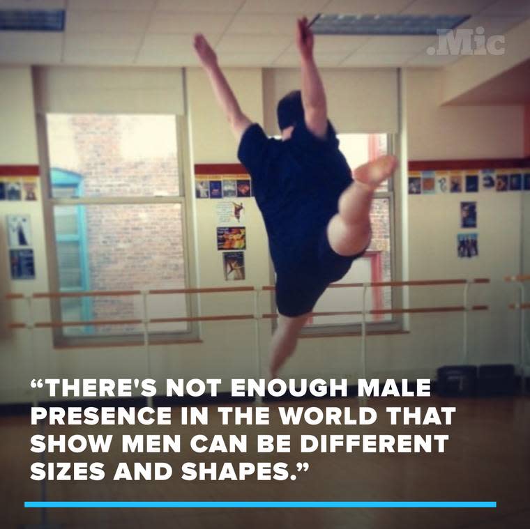 Meet the Plus-Size Dancer Who's Proving Body Positivity Knows No Gender