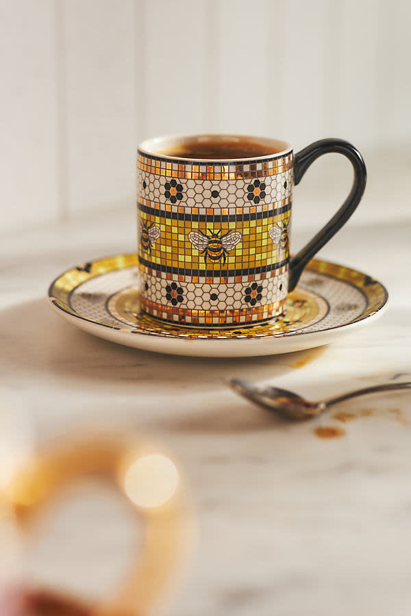 <p><a href="https://go.redirectingat.com?id=74968X1596630&url=https%3A%2F%2Fwww.anthropologie.com%2Fshop%2Fbistro-garden-tile-espresso-cup-saucer&sref=https%3A%2F%2Fwww.redbookmag.com%2Flife%2Ffriends-family%2Fg60735446%2Fmasters-graduation-gift-guide%2F" rel="nofollow noopener" target="_blank" data-ylk="slk:Shop Now;elm:context_link;itc:0;sec:content-canvas" class="link rapid-noclick-resp">Shop Now</a></p><p>Bistro Garden Tile Espresso Cup & Saucer</p><p>anthropologie.com</p><p>$18.00</p>