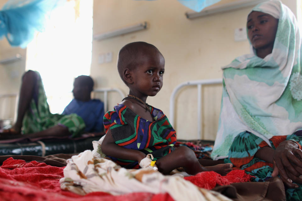 Displaced People At Dadaab Refugee Camp As Severe Drought Continues To Ravage East Africa