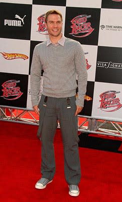 Scott Porter at the Los Angeles premiere of Warner Bros. Pictures' Speed Racer