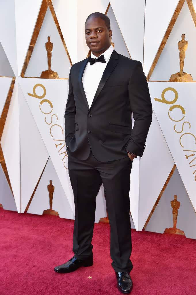 <p>Marcus Henderson attends the 90th Academy Awards in Hollywood, Calif., March 4, 2018. (Photo: Steve Granitz/WireImage) </p>