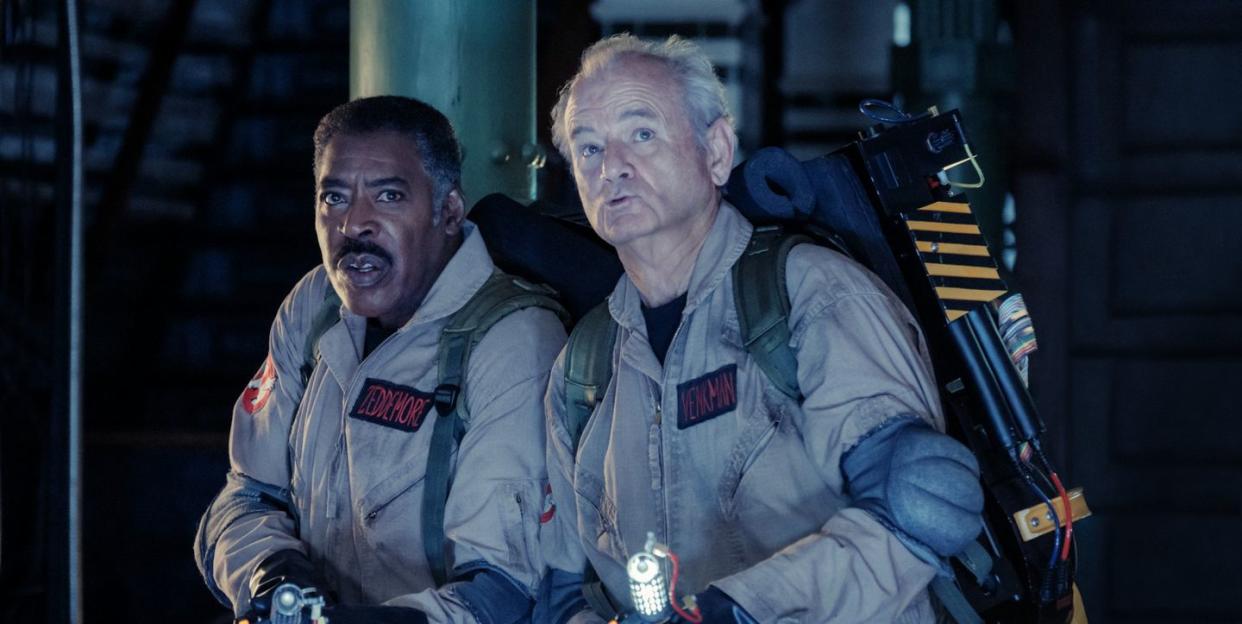 ernie hudson, bill murray, ghostbusters frozen empire