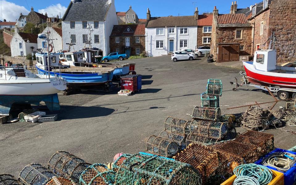 Lobster pots in Crail - ROBIN MCKELVIE