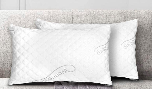 Fern and Willow Pillows for Sleeping - Set of 2 Queen Size Down Alternative Pillow  Set w/Luxury Plush Cooling Gel for Side, Back & Stomach Sleepers - Yahoo  Shopping