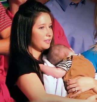 Bristol Palin with son Tripp