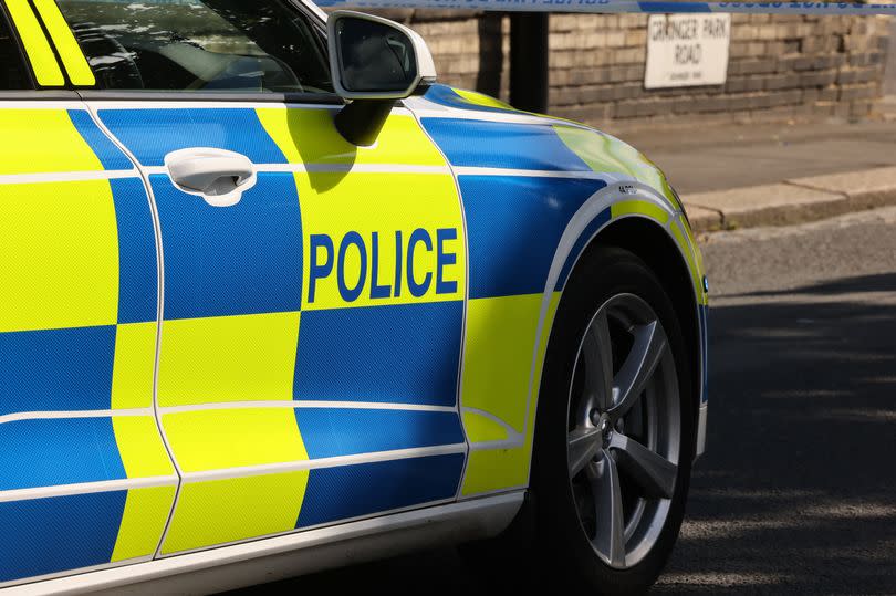 Generic Police pictures, police tape, police car, logo, stock, Northumbria Police