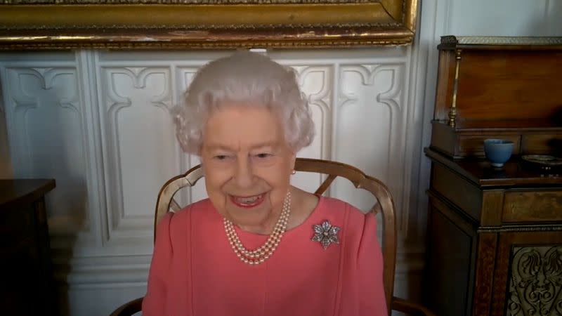 The Queen speaks to health leaders delivering the COVID-19 vaccine across Britain