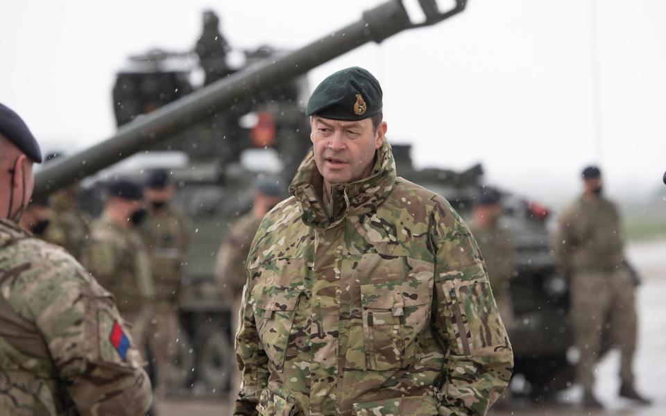 General Patrick Sanders says Britain needs to be 'ready' as Russia's war on Ukraine intensifies - Eddie Mulholland