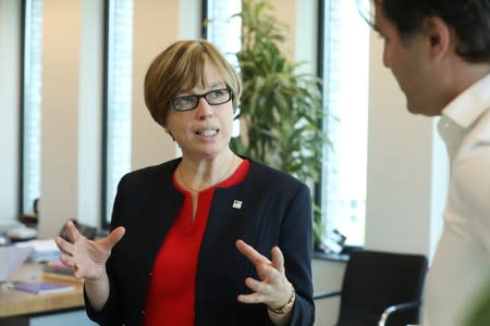 Catherine De Bolle head of Europol chief warns of technological shortcomings of law enforcement in The Hague