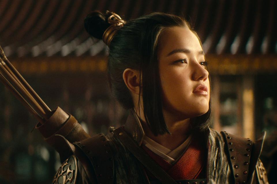 Elizabeth Yu as Azula in season 1 of Avatar: The Last Airbender.