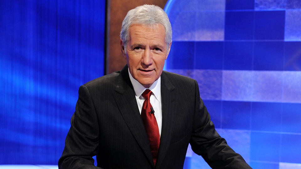 Jeopardy! host Alex Trebek 