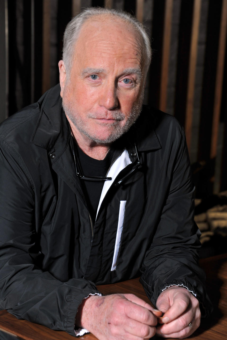 Richard Dreyfuss poses for a photo at The Roosevelt Hotel, on Friday, April 11, 2014 in Los Angeles. (Photo by Katy Winn/Invision/AP)