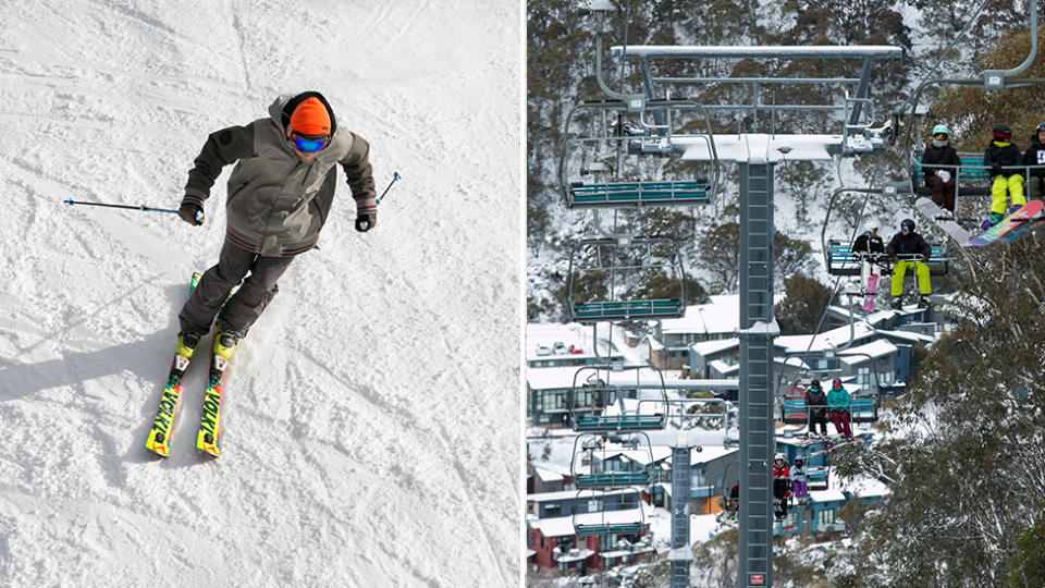 A man has died on the slopes of Thredbo, in what seems to be a skiing accident. Source: Getty Images.