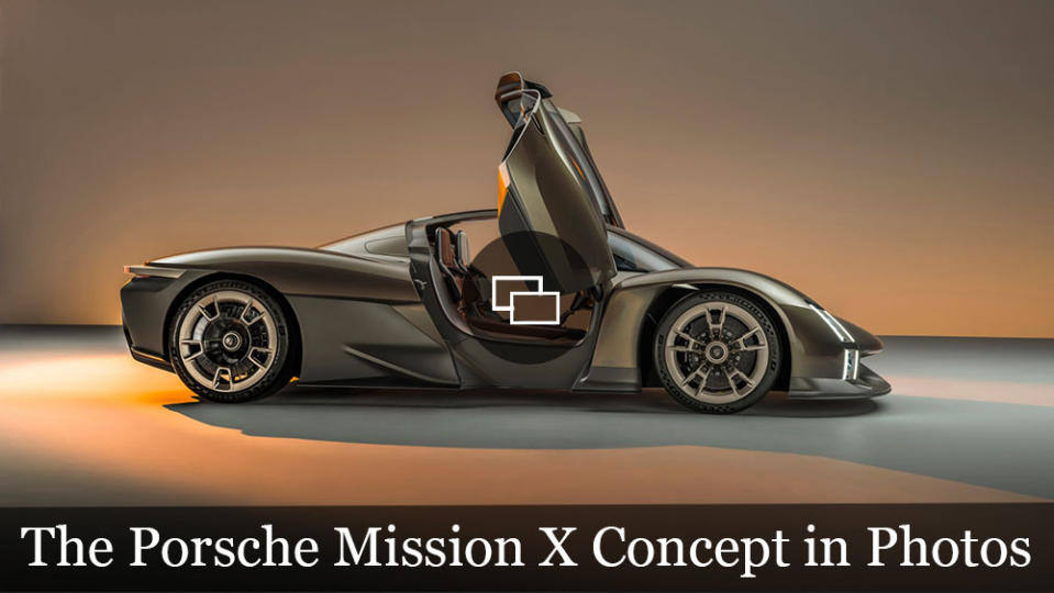 The Porsche Mission X Concept in Photos