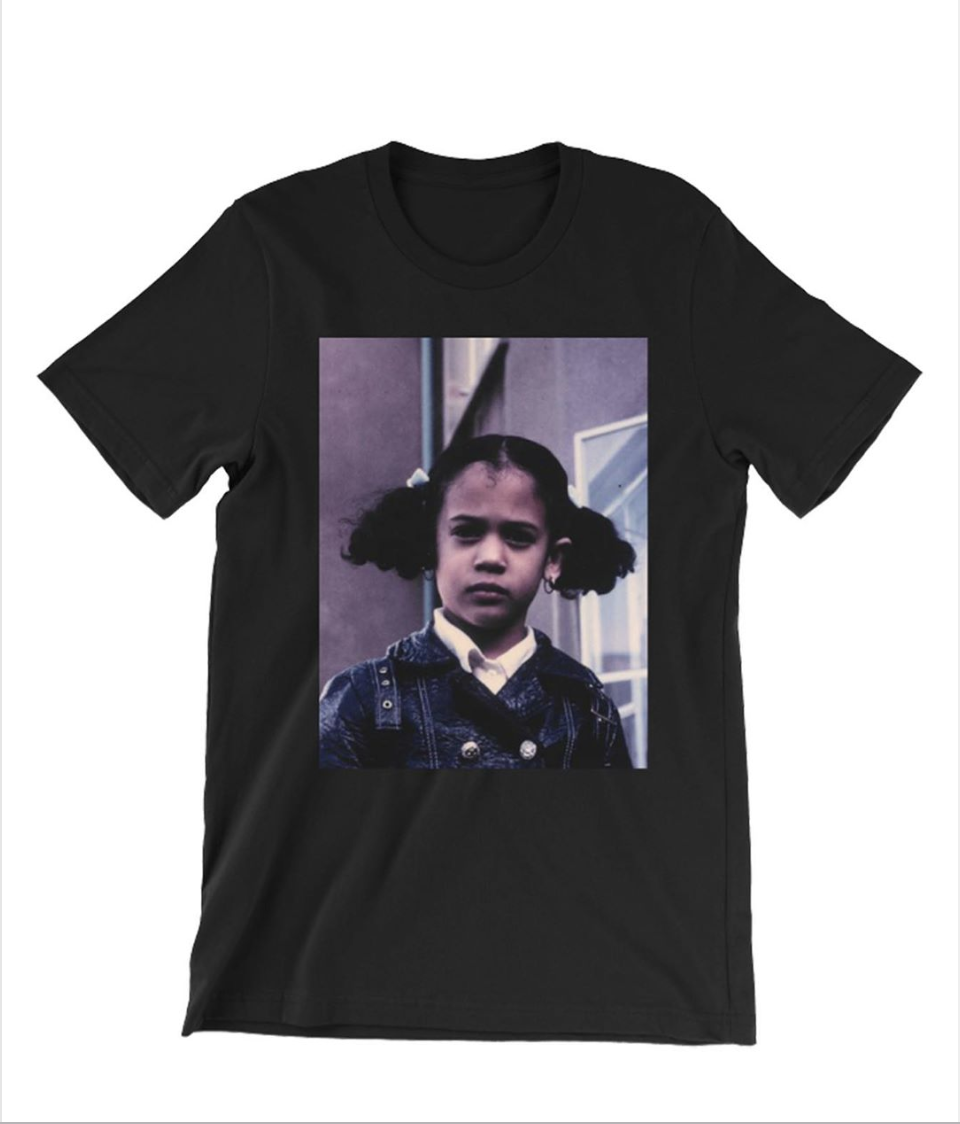 Kamala Harris us selling “That Little Girl Was Me” T-shirts in reference to desegregation busing. (Photo: KamalaHarris.org)