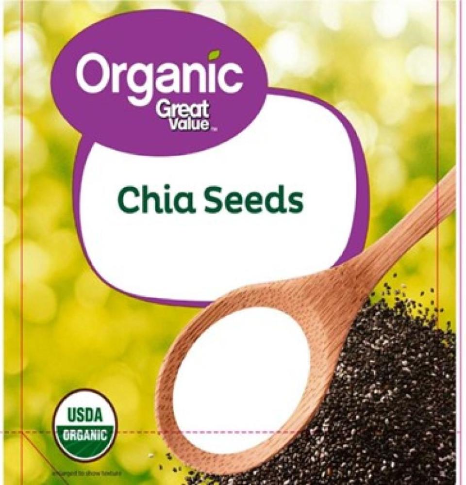 A lot of Great Value Organic Black Chia Seeds is being recalled due to possible Salmonella contamination, the FDA said Monday, May 13, 2024.