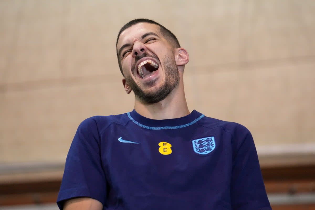 Conor Coady is part of the England squad in Qatar (Martin Rickett/PA) (PA Wire)