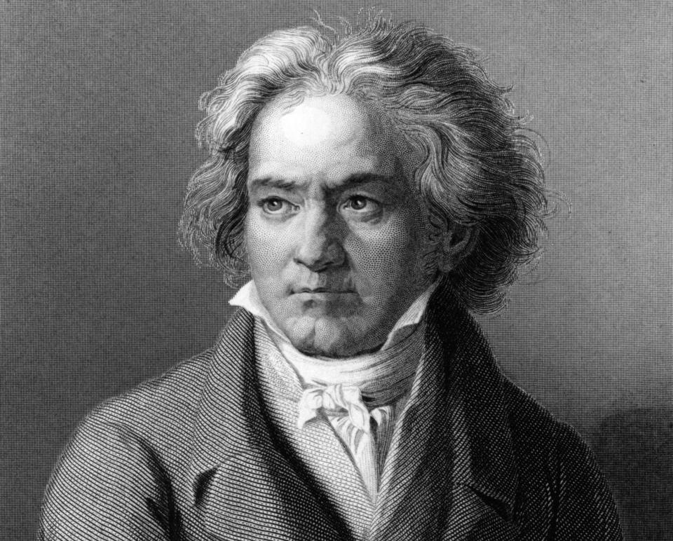 A lock of Ludwig van Beethoven’s hair given to a pianist in 1826 will be sold at auction this week. According to Sotheby’s auction house, which is selling the object on Tuesday 11 June, the lock of hair was cut off by the composer and given personally to Anton Halm the year before Beethoven’s death. The “substantial” lock of his grey and brown hair is contained in an oval frame and has a pre-auction estimate of $15,000 to $19,000. It is the second time Beethoven’s hair has been sold at auction: in 1994 a lock cut from his head upon his death in March 1827, aged 56, was purchased by two enthusiasts who wanted to determine why he suffered from poor health. “Halm told Beethoven’s great biographer AW Thayer that, while at work on the Grosse Fuge in 1826, he had asked Beethoven’s factotum Carl Holz to secure a lock of Beethoven’s hair for his wife Maria. The hairs arrived a few days later, supposedly Beethoven’s, but in fact cut from a goat,” Sotheby’s said.“When he had finished his arrangement of the fugue, Halm brought it and the hair to Beethoven. The composer was furious that his friend had been deceived, and promptly snipped off some hair and gave it to him, declaring it to be genuine.”