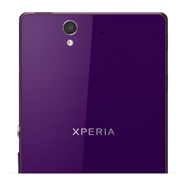 <b>The Sony Xperia Z </b> <p> This 5” mobile has dimensions of 139 x 71 x 7.9 mm and weighs 146 grams. Battery supports talk time up to 11 hours and standby time for up to 550 hours.</p>