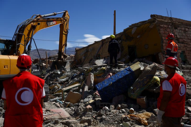 Secuelas del terremoto en Marruecos