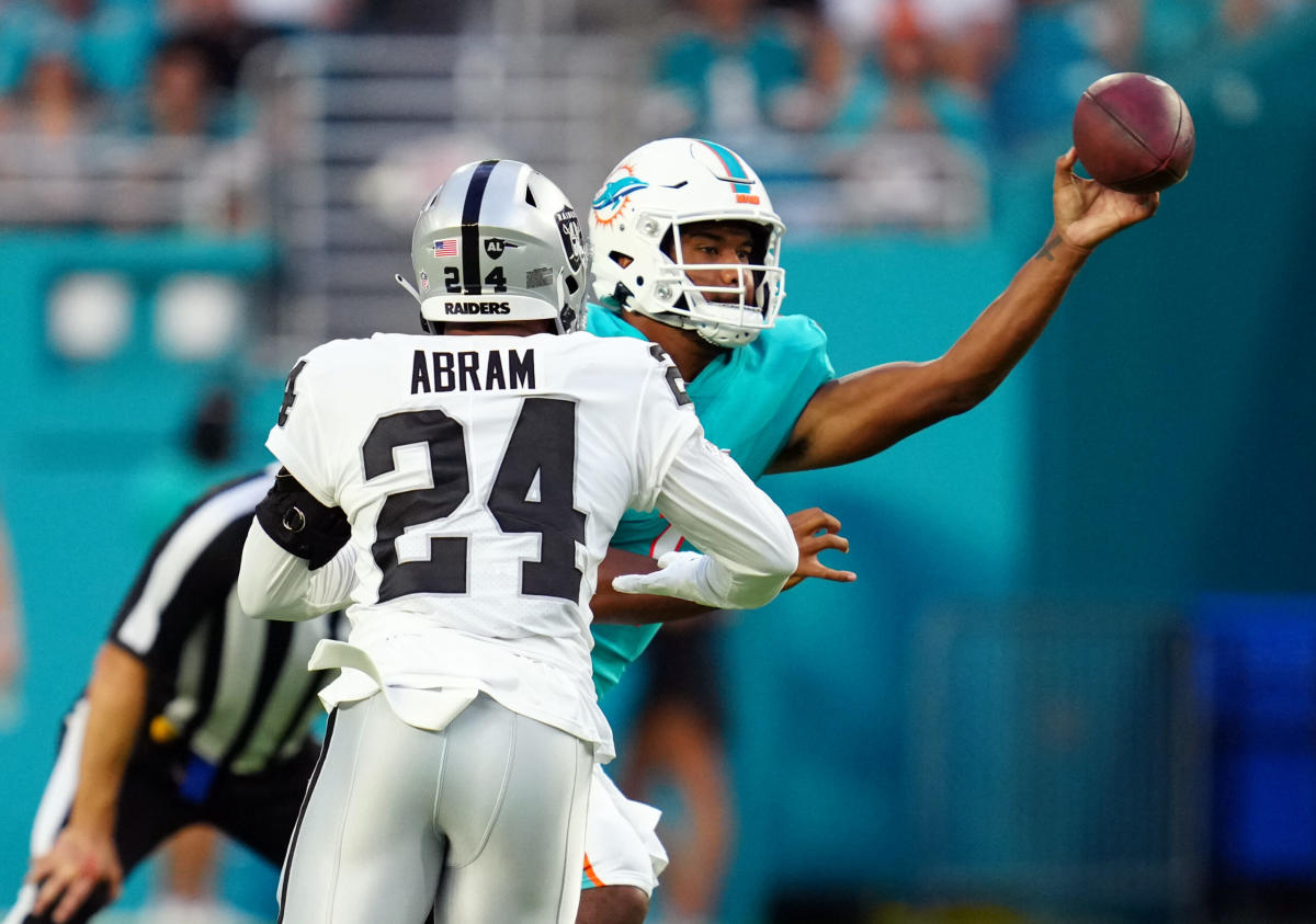 Raiders release Johnathan Abram after shopping him at trade deadline:  Source - The Athletic