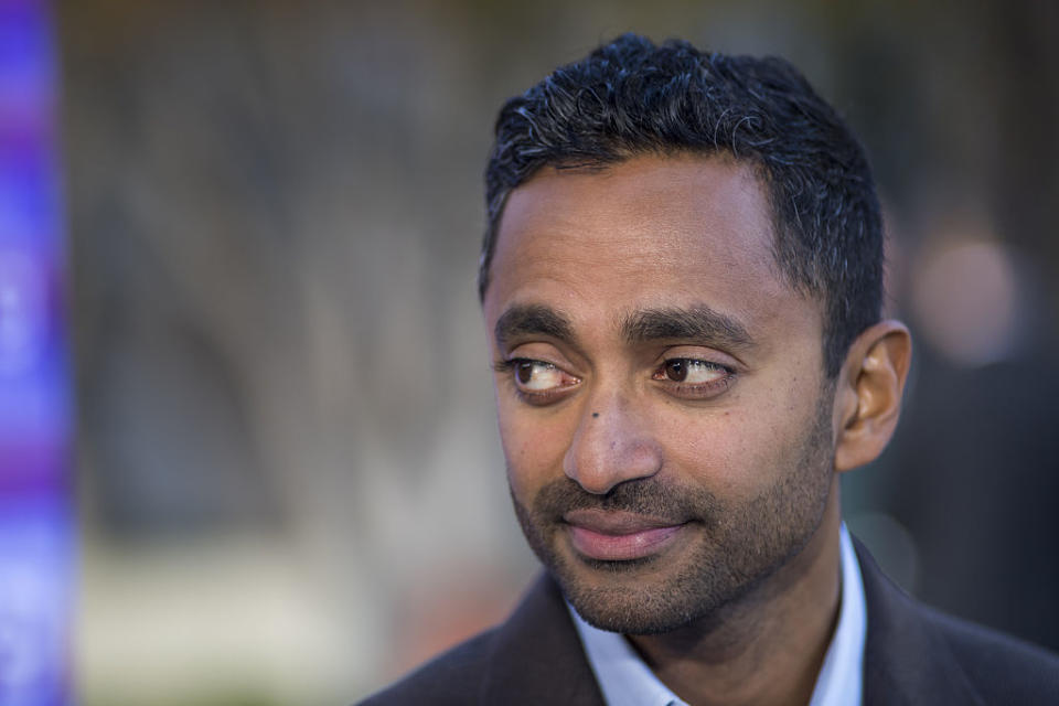 Chamath Palihapitiya (David Paul Morris/Bloomberg/Getty)