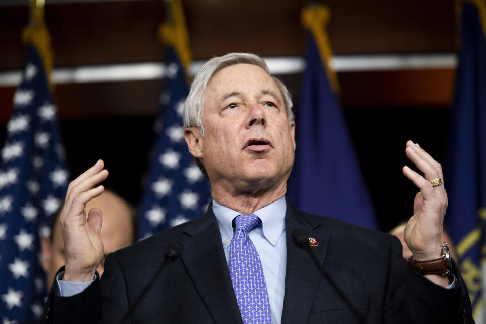 "It is time to say: Enough is enough," said Rep. Fred Upton (R-Mich).  (Photo: Bill Clark/CQ-Roll Call, Inc via Getty Images)