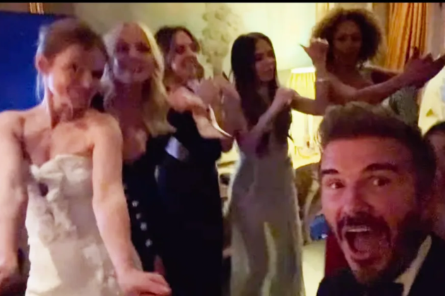 Spice Girls' Musical Reunion Caught On Camera By An Excited David Beckham