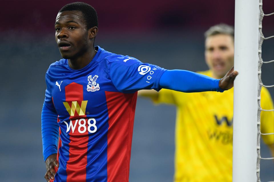 Arsenal have scouted Crystal Palace defender Tyrick Mitchell.Getty Images