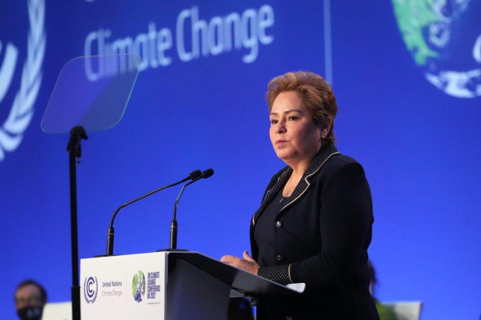 UNFCCC executive secretary Patricia Espinosa (Christopher Furlong/PA) (PA Wire)