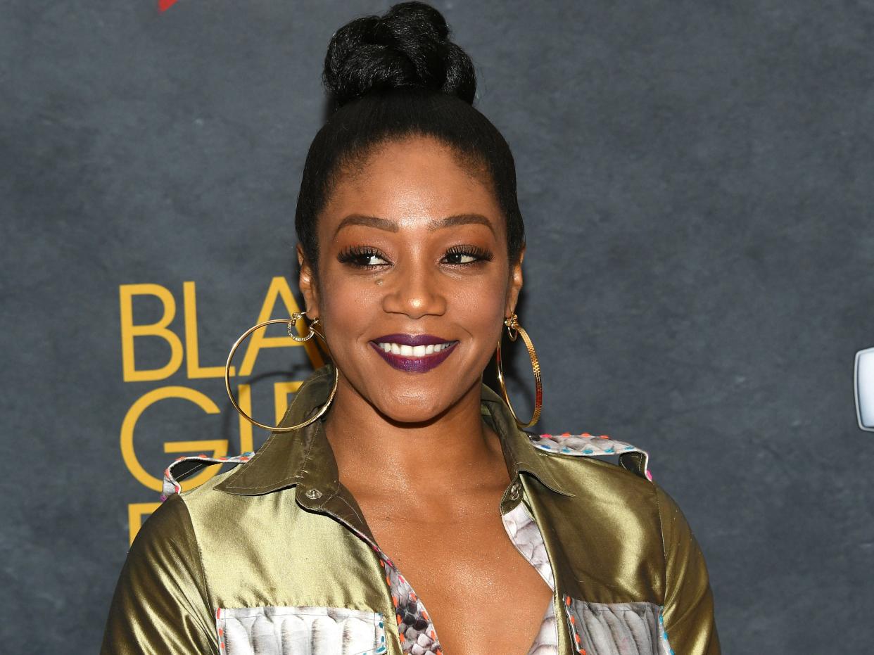 <p>Tiffany Haddish reveals she donated eggs when she was 21: ‘I might got some kids out here in these streets’</p> (Getty Images)