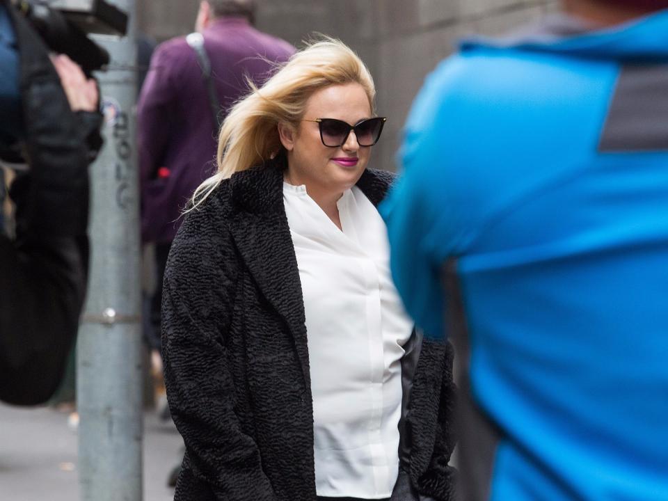 Rebel Wilson's court couture
