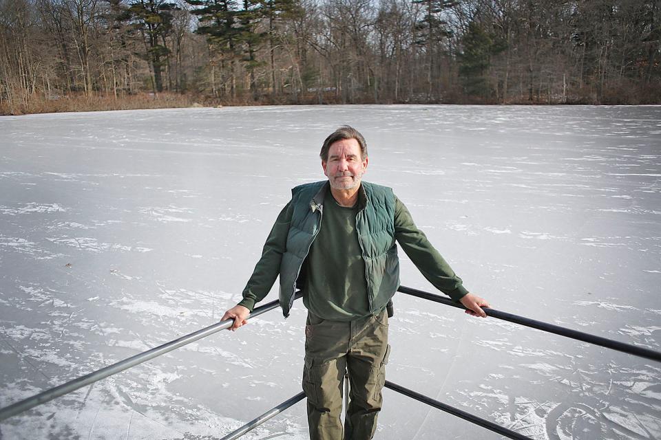 Sean Cleaves, of Hanover, park supervisor for the Pond Meadow Park in Braintree and Weymouth, is retiring after 38 of service.