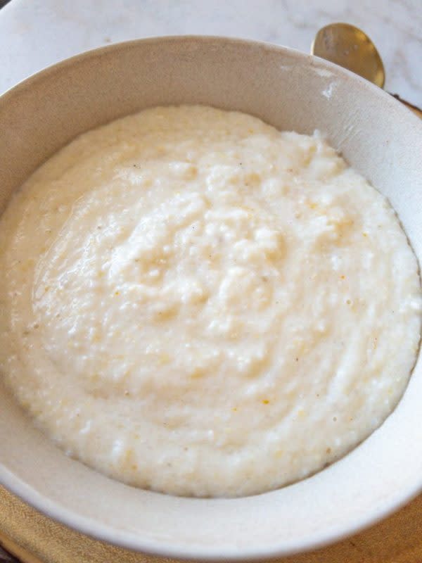 <p>Razzle Dazzle Life</p><p>Enjoy a pot of Buttery and Creamy Grits, enhanced with half-and-half and milk for a smooth, savory, and flavorful taste with each spoonful. If you've ever struggled while cooking grits, this recipe will yield the best grits you've ever had!</p><p><strong>Get the recipe: <a href="https://www.razzledazzlelife.com/buttery-creamy-grits-recipe/" rel="nofollow noopener" target="_blank" data-ylk="slk:Buttery and Creamy Grits Recipe;elm:context_link;itc:0;sec:content-canvas" class="link ">Buttery and Creamy Grits Recipe</a></strong></p>