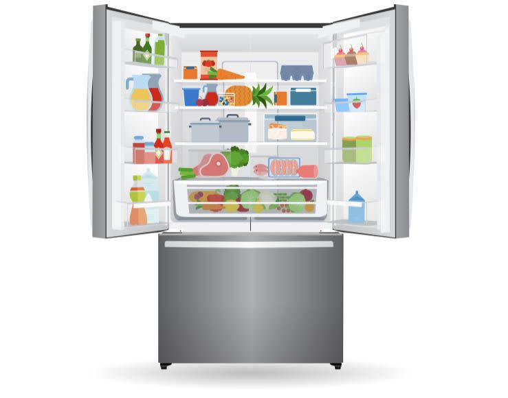 Dr Jo shows us how we've been stacking our fridge wrong. Photo: Westinghouse