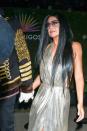 <p>A long black wig and aviator glasses are all it took to transform the Grey's Anatomy star into Cher in 2014.</p>