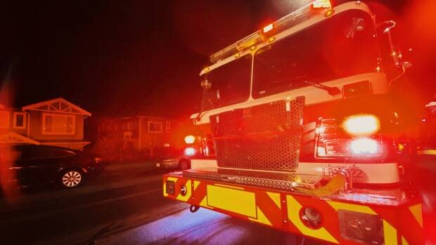 Firefighters in the Lower Mainland responded to two fatal fires this week. One on Wednesday in Coquitlam and one on Saturday in Chilliwack. (Gian-Paolo Mendoza/CBC - image credit)