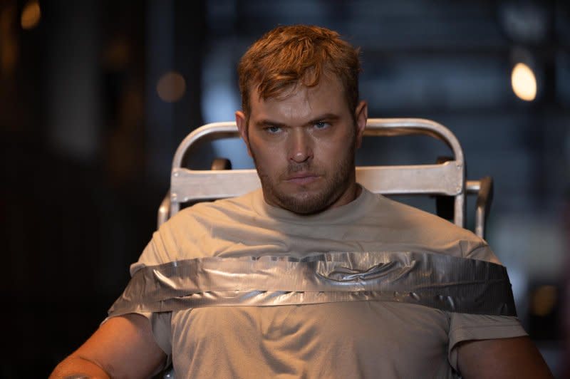 Kellan Lutz plays a tortured father in "Due Justice." Photo courtesy of Saban Films