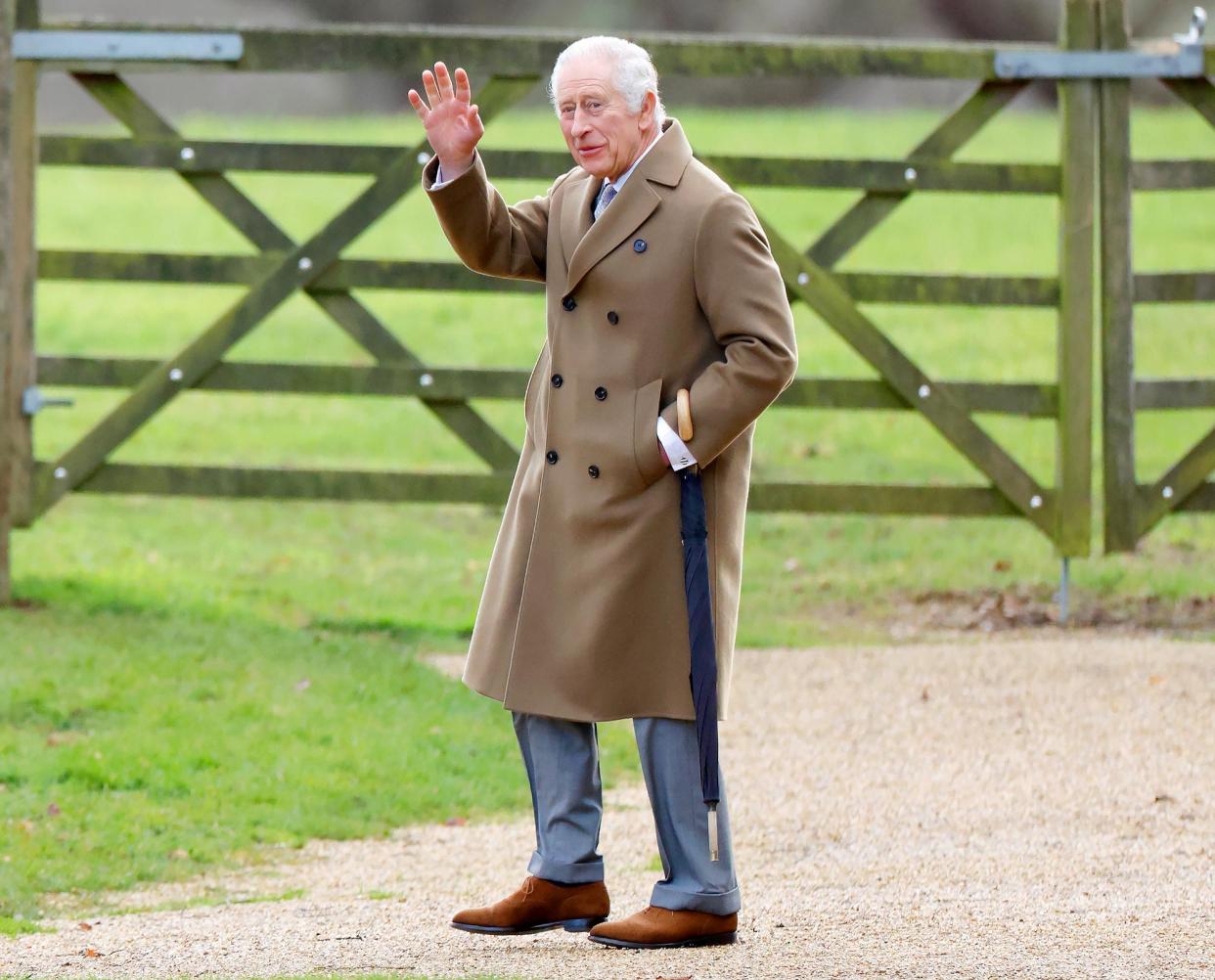 Feature King Charles III Arrives at a London Hospital to Undergo Enlarged Prostate Surgery