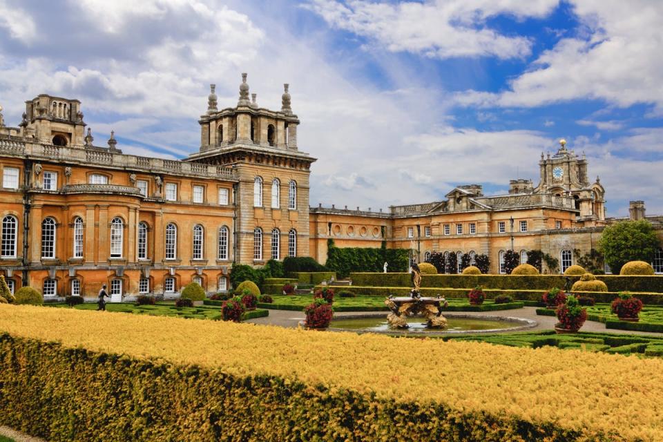 Part of the Shakespeare’s Way crosses Blenheim Palace and its gardens (Getty Images)