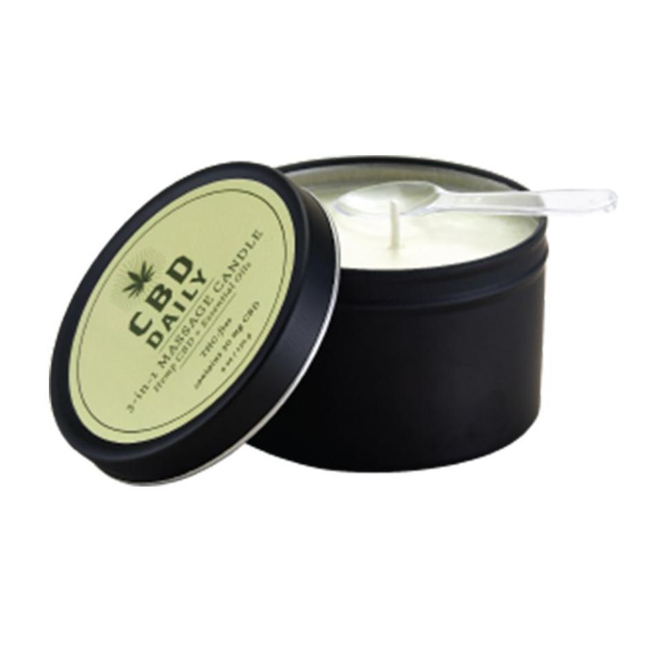 CBD Daily Products Massage Candle