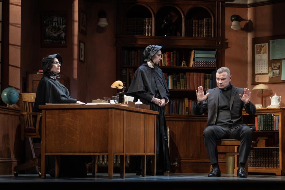 Doubt review Liev Schreiber Broadway Amy Ryan