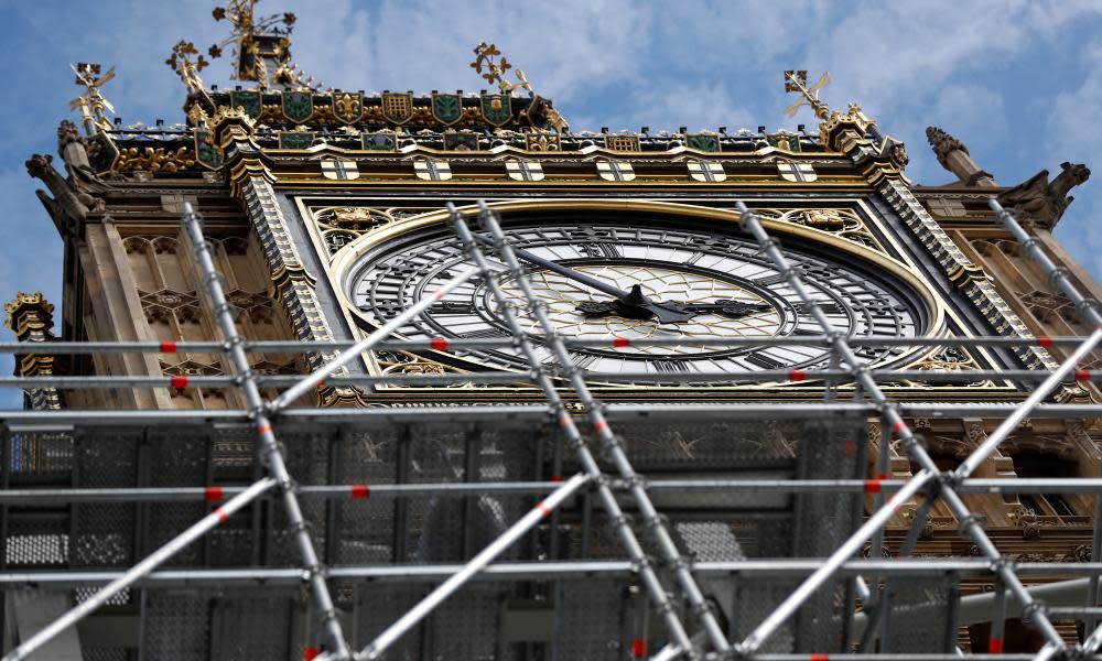 clockface of Elizabeth Tower