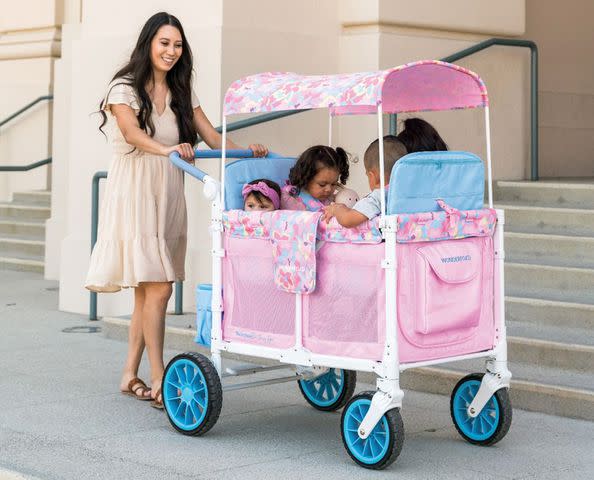 <p>Wonderfold</p> Wonderfold Wagon designed by Chrissy Teigen, benefitting Baby2Baby